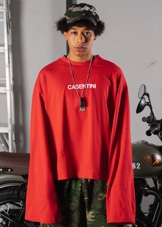 SOLO AMORE PER FAVORE LONG SLEEVE T-Shirt - Christmas Red